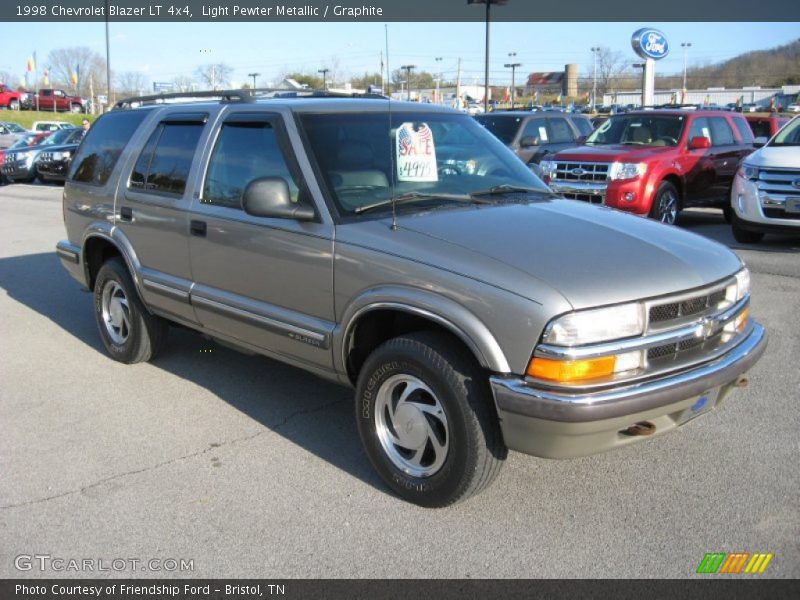 Light Pewter Metallic / Graphite 1998 Chevrolet Blazer LT 4x4