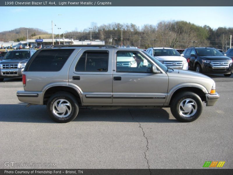 Light Pewter Metallic / Graphite 1998 Chevrolet Blazer LT 4x4