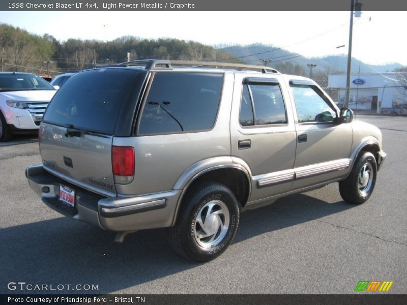 Light Pewter Metallic / Graphite 1998 Chevrolet Blazer LT 4x4