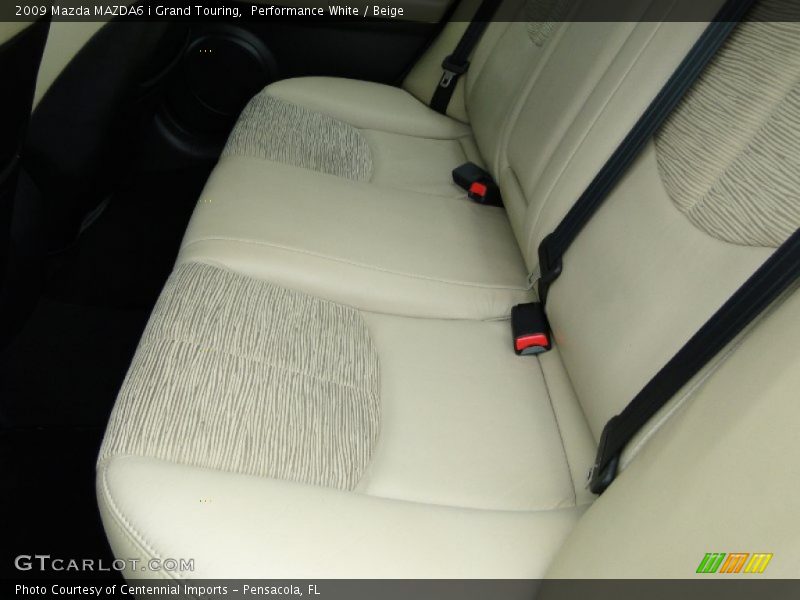Performance White / Beige 2009 Mazda MAZDA6 i Grand Touring
