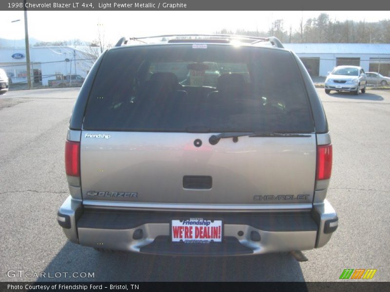 Light Pewter Metallic / Graphite 1998 Chevrolet Blazer LT 4x4