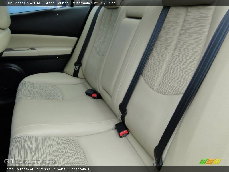 Performance White / Beige 2009 Mazda MAZDA6 i Grand Touring
