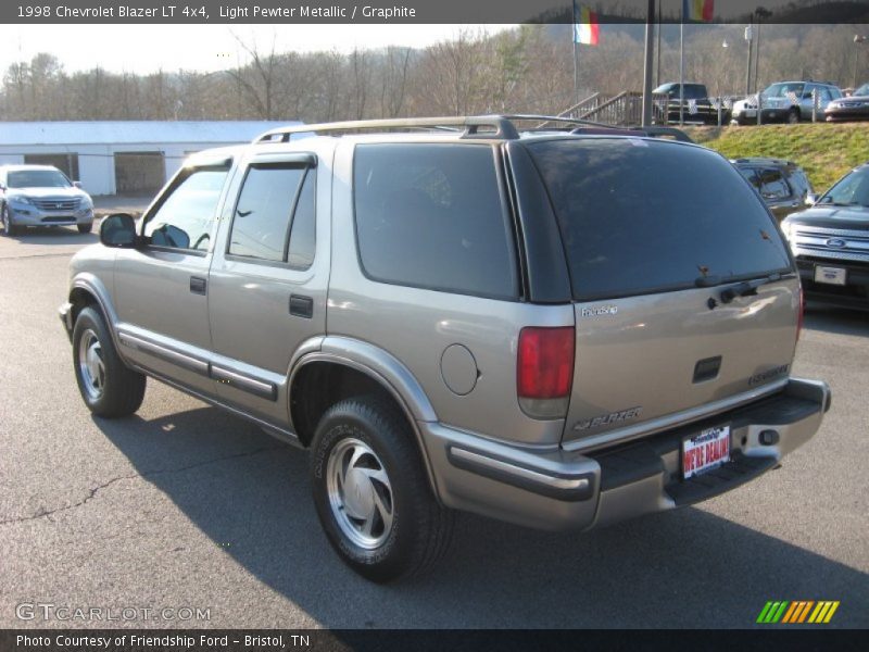 Light Pewter Metallic / Graphite 1998 Chevrolet Blazer LT 4x4