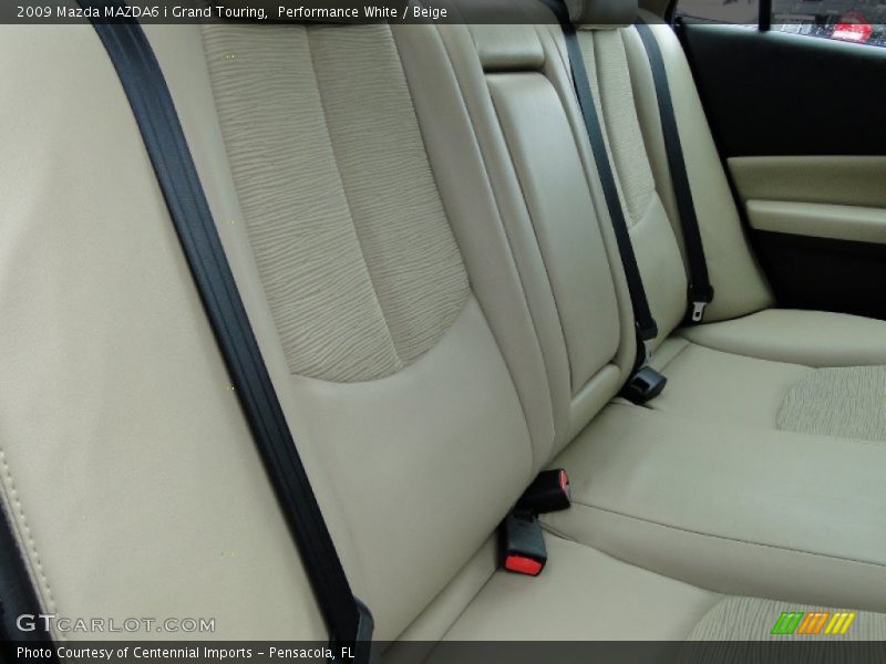 Performance White / Beige 2009 Mazda MAZDA6 i Grand Touring