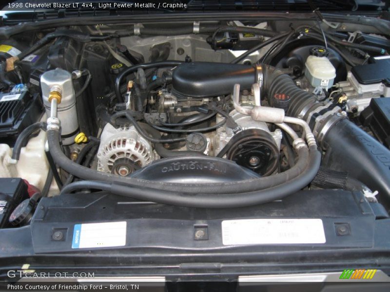 Light Pewter Metallic / Graphite 1998 Chevrolet Blazer LT 4x4