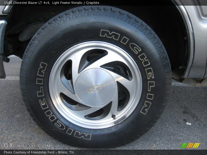 Light Pewter Metallic / Graphite 1998 Chevrolet Blazer LT 4x4