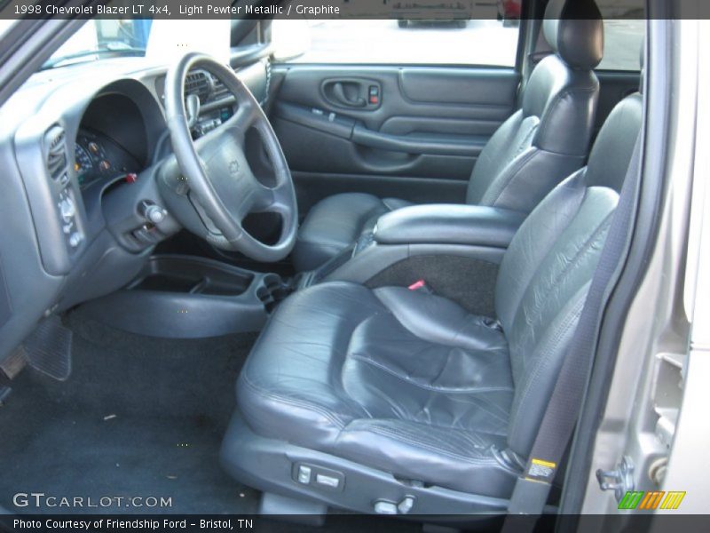 Light Pewter Metallic / Graphite 1998 Chevrolet Blazer LT 4x4