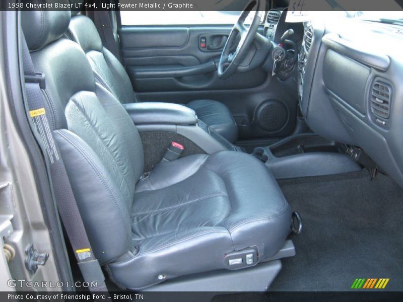 Light Pewter Metallic / Graphite 1998 Chevrolet Blazer LT 4x4