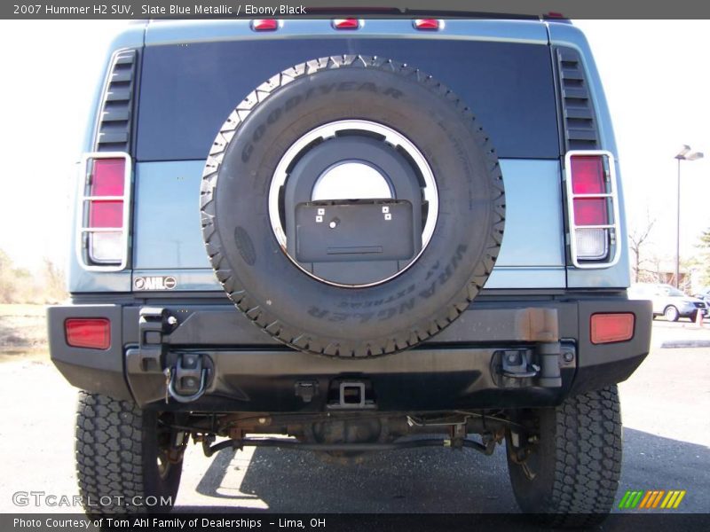 Slate Blue Metallic / Ebony Black 2007 Hummer H2 SUV