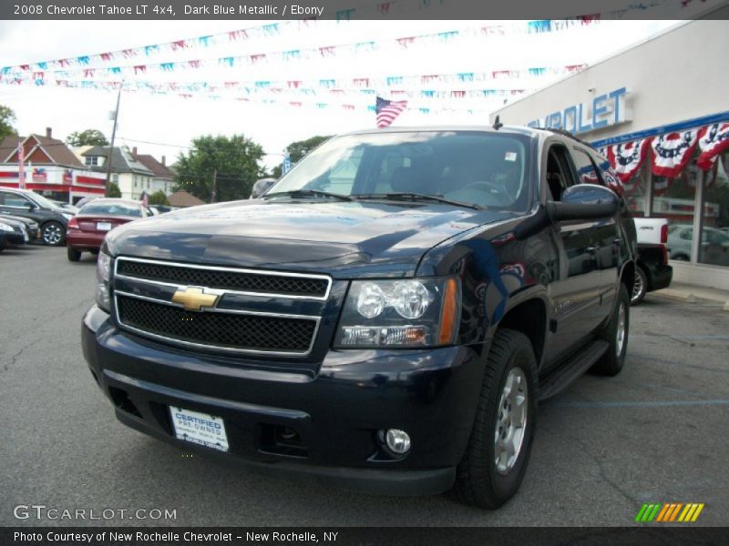 Dark Blue Metallic / Ebony 2008 Chevrolet Tahoe LT 4x4