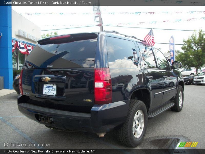 Dark Blue Metallic / Ebony 2008 Chevrolet Tahoe LT 4x4