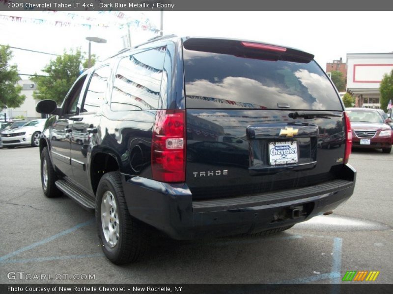 Dark Blue Metallic / Ebony 2008 Chevrolet Tahoe LT 4x4