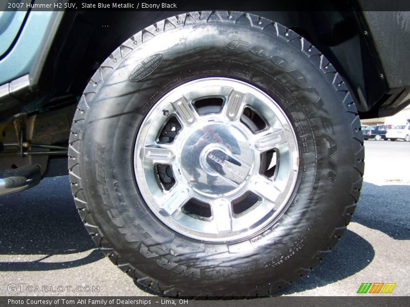 Slate Blue Metallic / Ebony Black 2007 Hummer H2 SUV