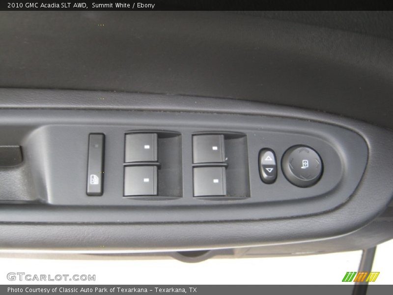 Summit White / Ebony 2010 GMC Acadia SLT AWD
