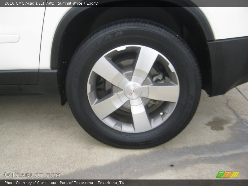 Summit White / Ebony 2010 GMC Acadia SLT AWD