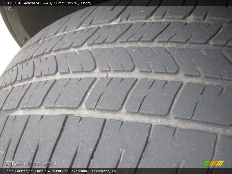 Summit White / Ebony 2010 GMC Acadia SLT AWD