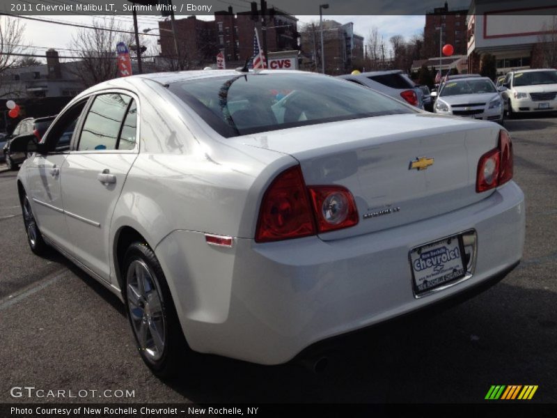 Summit White / Ebony 2011 Chevrolet Malibu LT