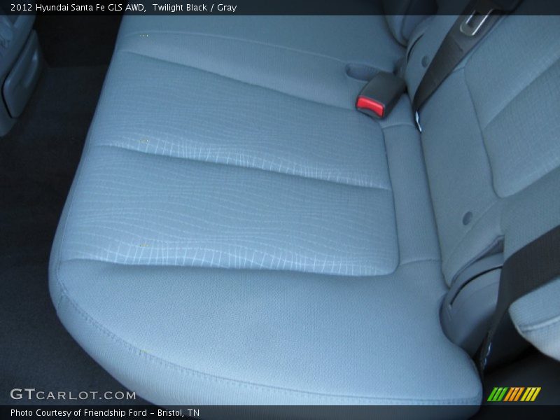 Twilight Black / Gray 2012 Hyundai Santa Fe GLS AWD