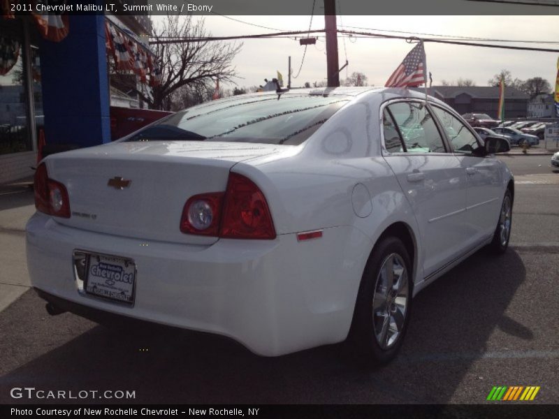 Summit White / Ebony 2011 Chevrolet Malibu LT