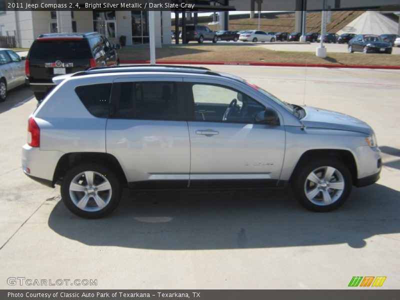 Bright Silver Metallic / Dark Slate Gray 2011 Jeep Compass 2.4