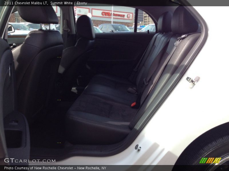 Summit White / Ebony 2011 Chevrolet Malibu LT