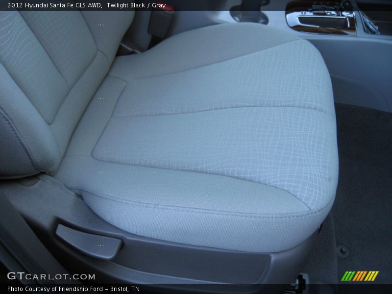 Twilight Black / Gray 2012 Hyundai Santa Fe GLS AWD