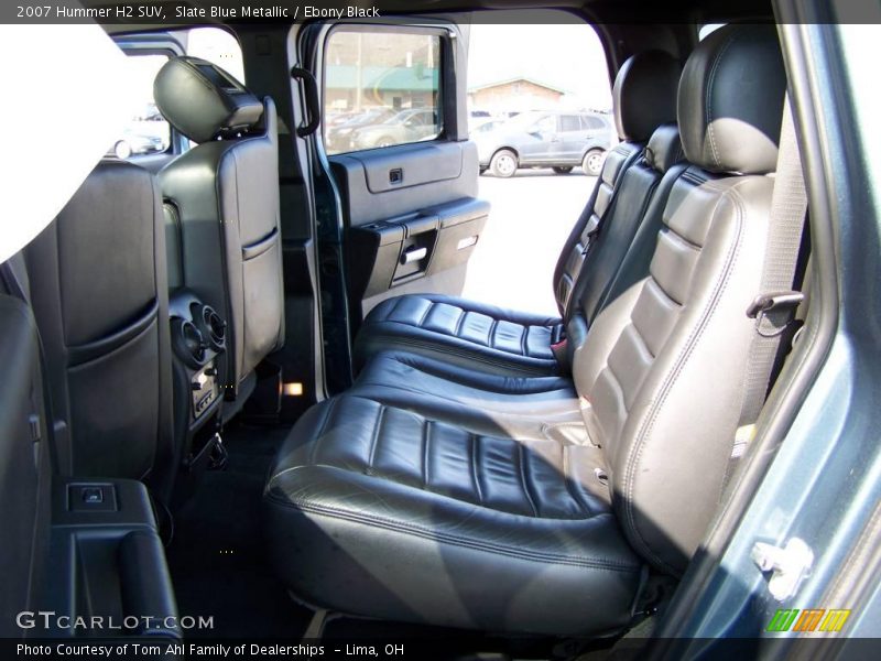 Slate Blue Metallic / Ebony Black 2007 Hummer H2 SUV