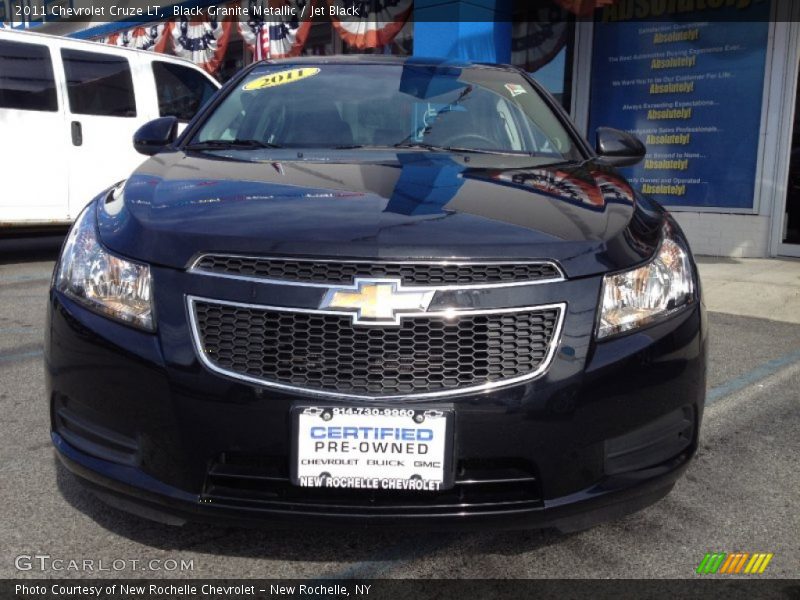 Black Granite Metallic / Jet Black 2011 Chevrolet Cruze LT