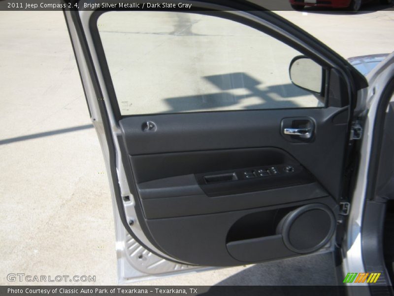Bright Silver Metallic / Dark Slate Gray 2011 Jeep Compass 2.4