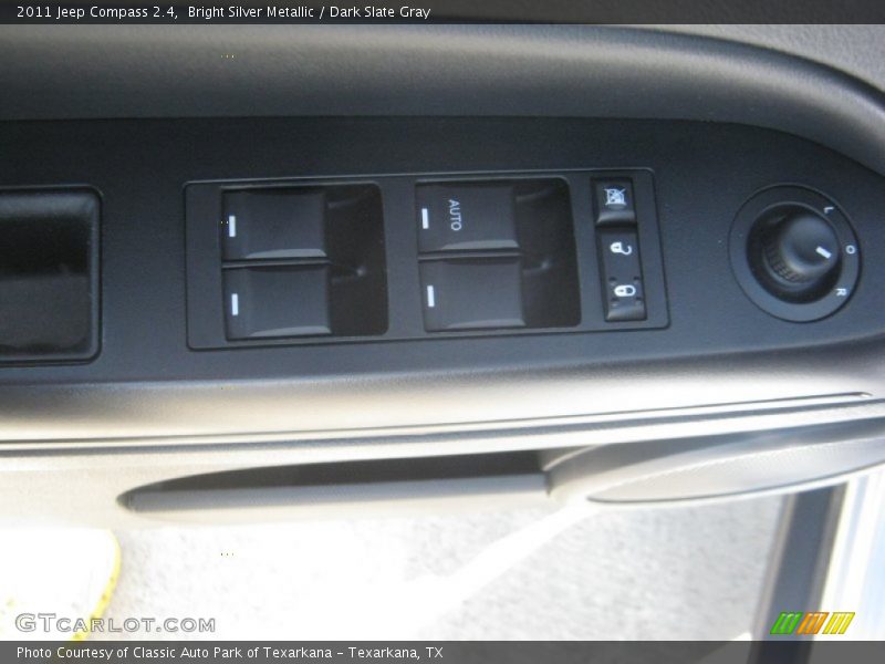 Bright Silver Metallic / Dark Slate Gray 2011 Jeep Compass 2.4