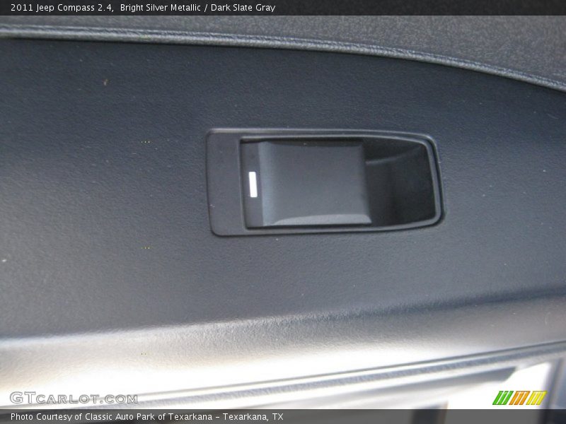 Bright Silver Metallic / Dark Slate Gray 2011 Jeep Compass 2.4