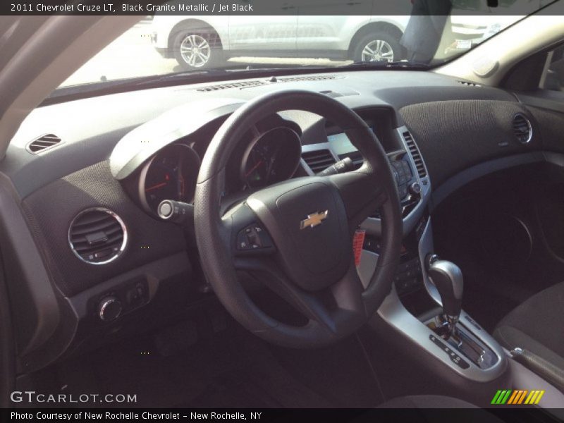 Black Granite Metallic / Jet Black 2011 Chevrolet Cruze LT