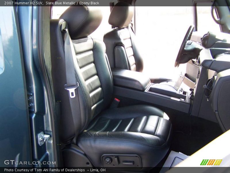 Slate Blue Metallic / Ebony Black 2007 Hummer H2 SUV