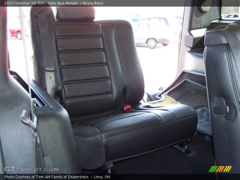 Slate Blue Metallic / Ebony Black 2007 Hummer H2 SUV