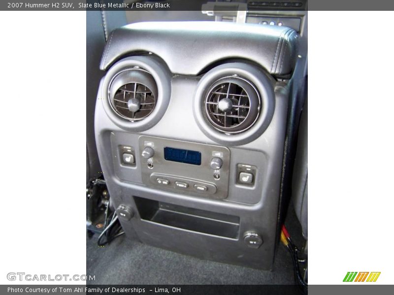 Slate Blue Metallic / Ebony Black 2007 Hummer H2 SUV
