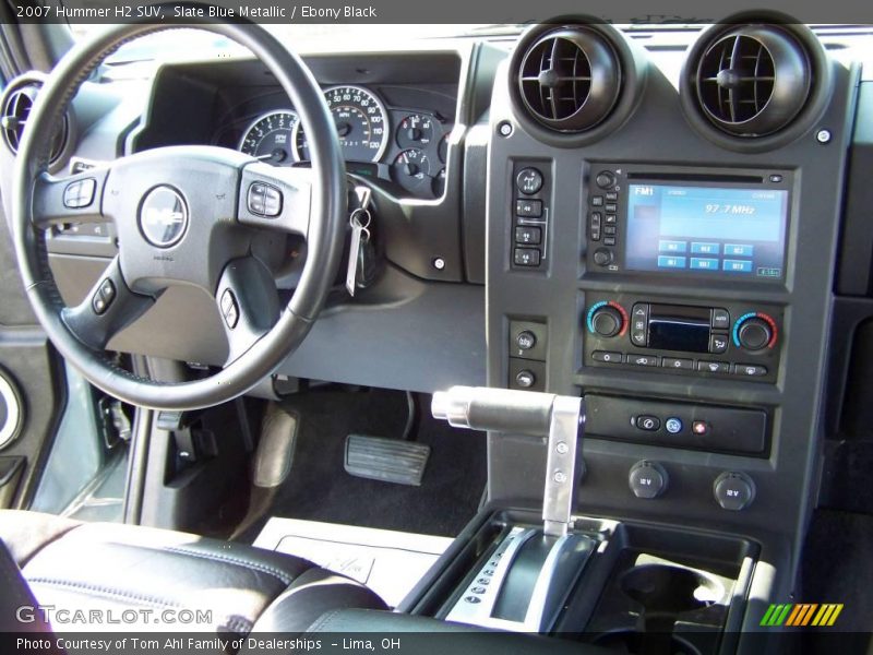 Slate Blue Metallic / Ebony Black 2007 Hummer H2 SUV