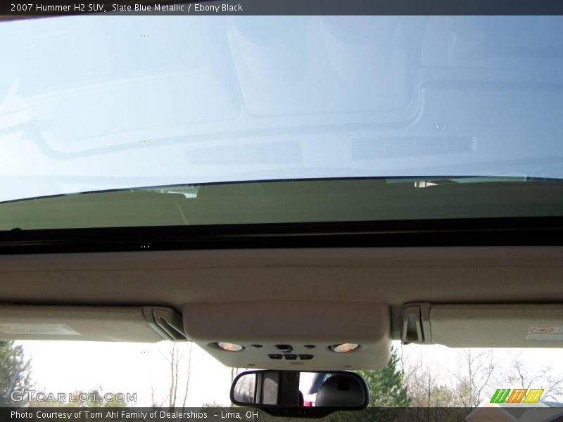 Slate Blue Metallic / Ebony Black 2007 Hummer H2 SUV