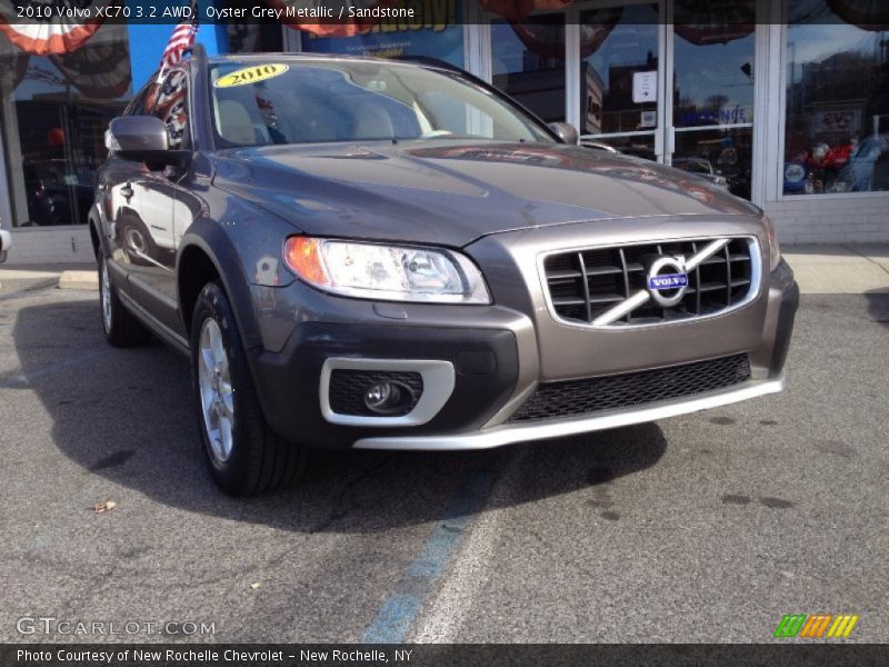 Oyster Grey Metallic / Sandstone 2010 Volvo XC70 3.2 AWD