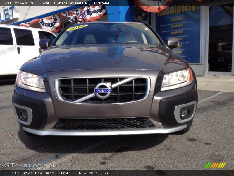 Oyster Grey Metallic / Sandstone 2010 Volvo XC70 3.2 AWD