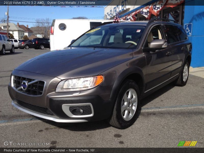 Oyster Grey Metallic / Sandstone 2010 Volvo XC70 3.2 AWD