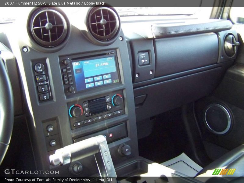 Slate Blue Metallic / Ebony Black 2007 Hummer H2 SUV