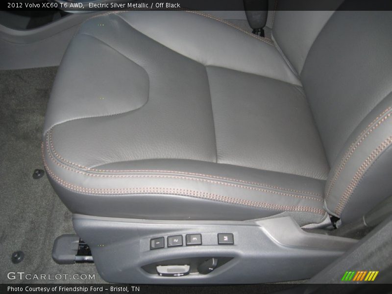 Front Seat of 2012 XC60 T6 AWD