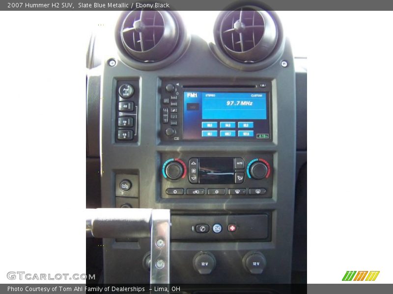 Slate Blue Metallic / Ebony Black 2007 Hummer H2 SUV