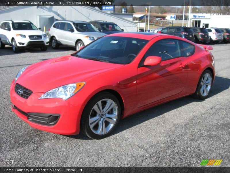 Front 3/4 View of 2012 Genesis Coupe 2.0T