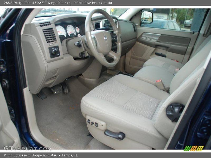  2008 Ram 1500 SLT Mega Cab 4x4 Khaki Interior