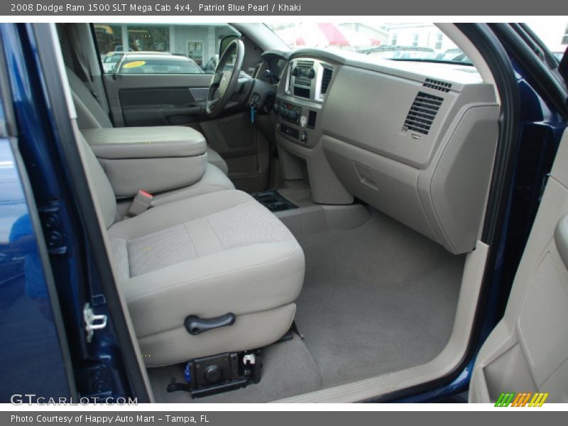  2008 Ram 1500 SLT Mega Cab 4x4 Khaki Interior