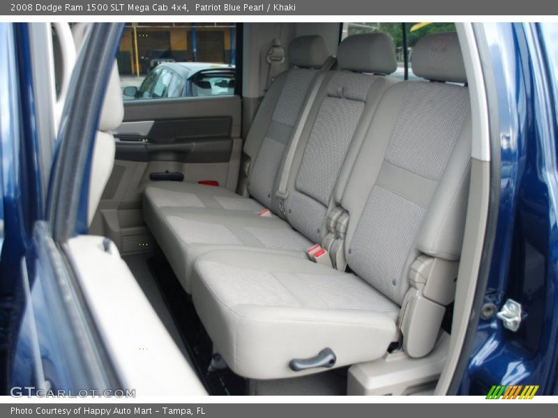 Rear Seat of 2008 Ram 1500 SLT Mega Cab 4x4
