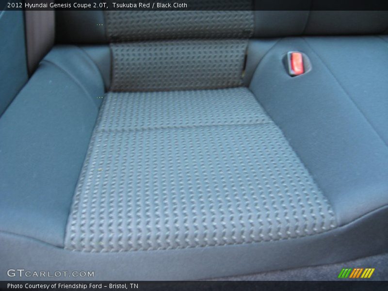 Tsukuba Red / Black Cloth 2012 Hyundai Genesis Coupe 2.0T