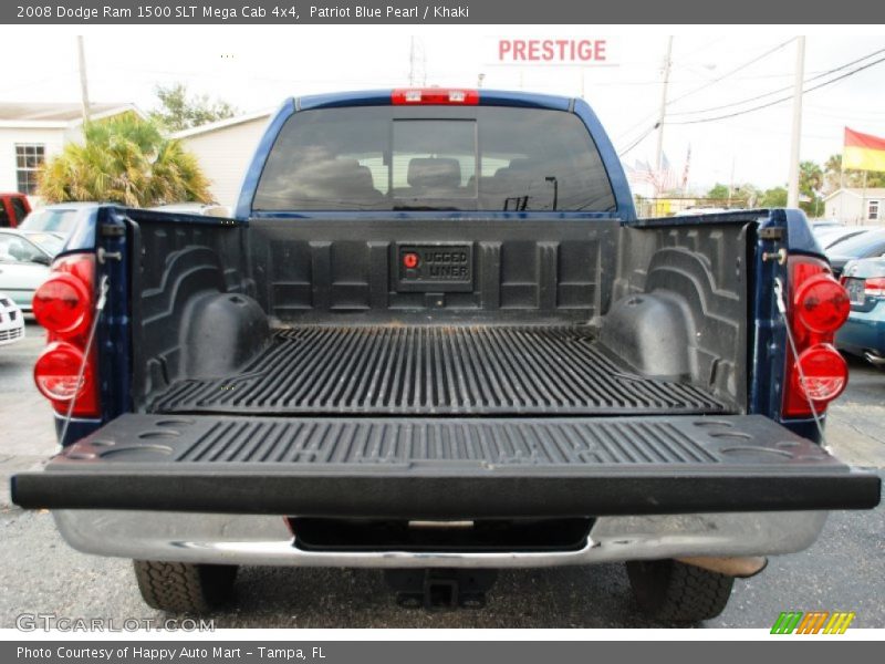 Patriot Blue Pearl / Khaki 2008 Dodge Ram 1500 SLT Mega Cab 4x4