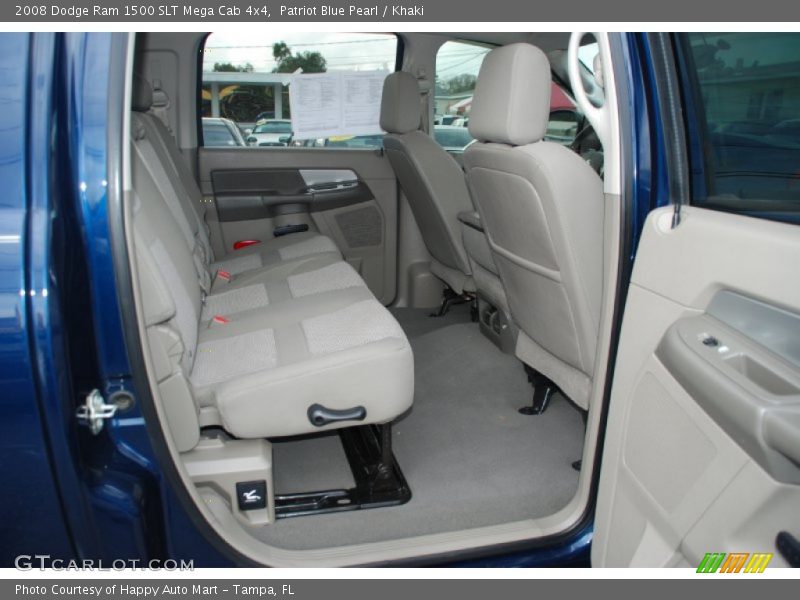 Rear Seat of 2008 Ram 1500 SLT Mega Cab 4x4